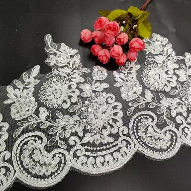 Νυφική ​​δαντέλα Border Edge Wedding Lace Trim