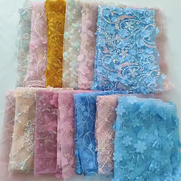 New Arrival Velvet Laser Cut Flower Pattern Lace Fabric New Arrival Velvet Laser Cut Flower Pattern Lace Fabric