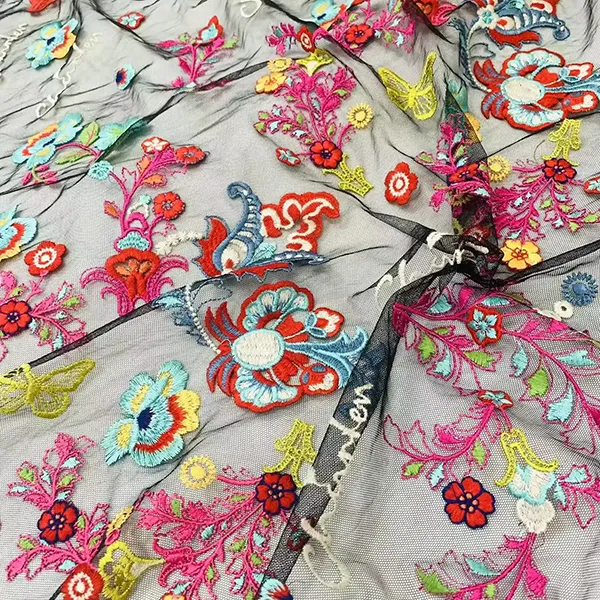 New Arrival Velvet Laser Cut Flower Pattern Lace Fabric New Arrival Velvet Laser Cut Flower Pattern Lace Fabric