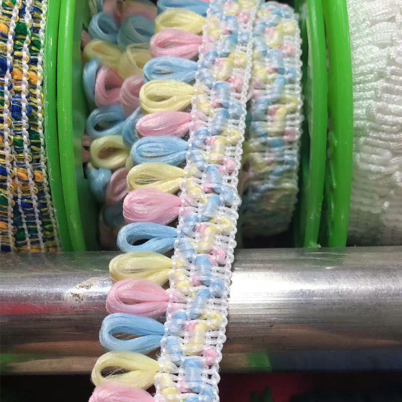 Clothing Accessories Gold and Silver Metallic Border Lace Trim Multicolor Sequin Gold Thread Metallic Lace Trim