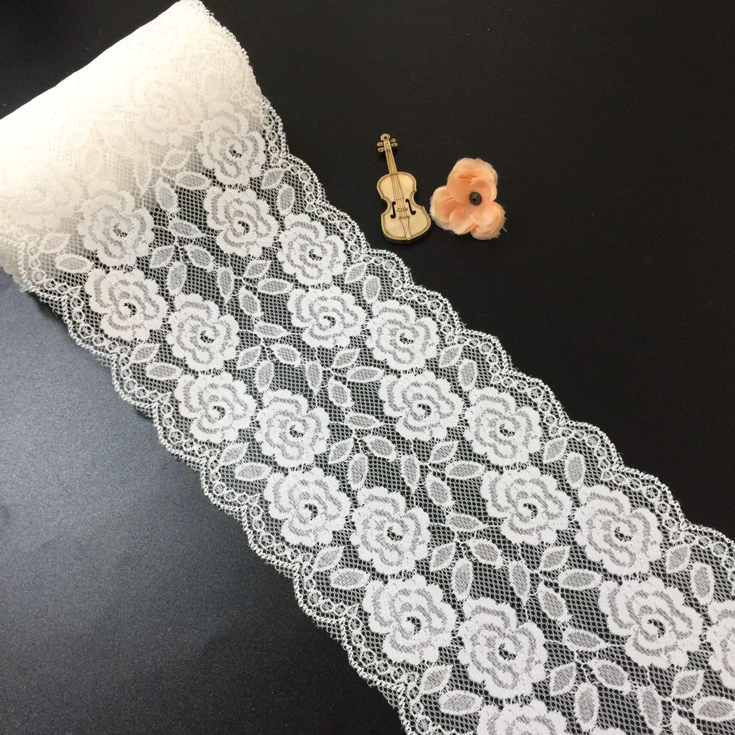 Nylon Spandex Stretch Elastic Lace Elastic Lace Trim Εσώρουχα